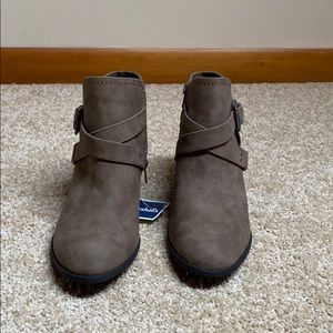 Brand new indigo rd. Booties